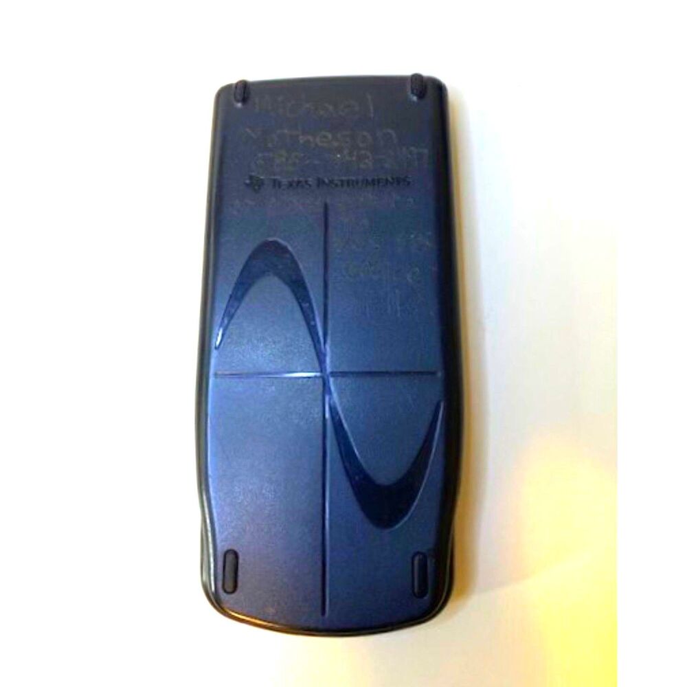 Texas Instruments TI83 Plus Graphing Calculator Cover School Tech - Tested - Picture 3 of 4